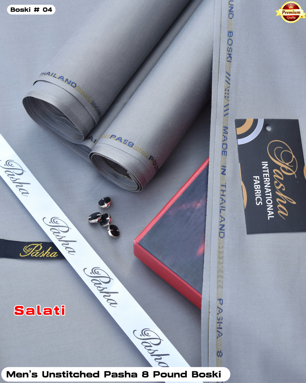 Pasha 8 Pond Boski | 4 Season Unstitched Fabric